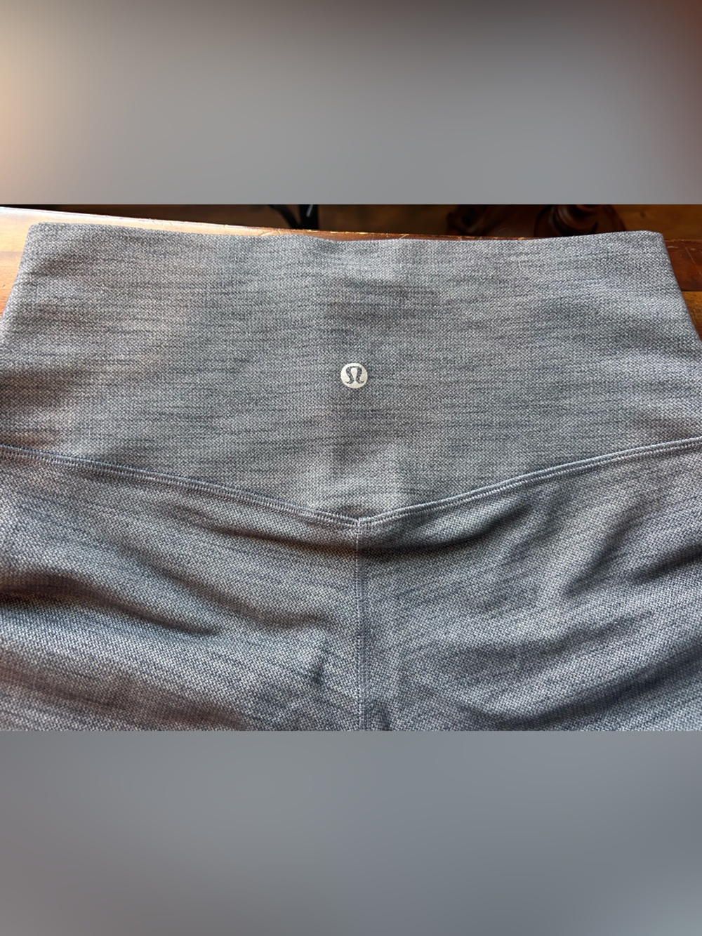 lululemon athletica High-Waist Heathered Gray Leggings